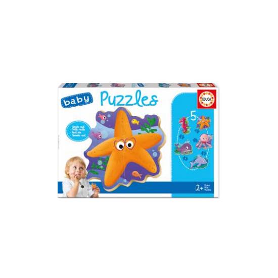 Puzzles Baby Educa Animales del Mar