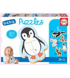 Puzzles Baby Educa Animales Polares