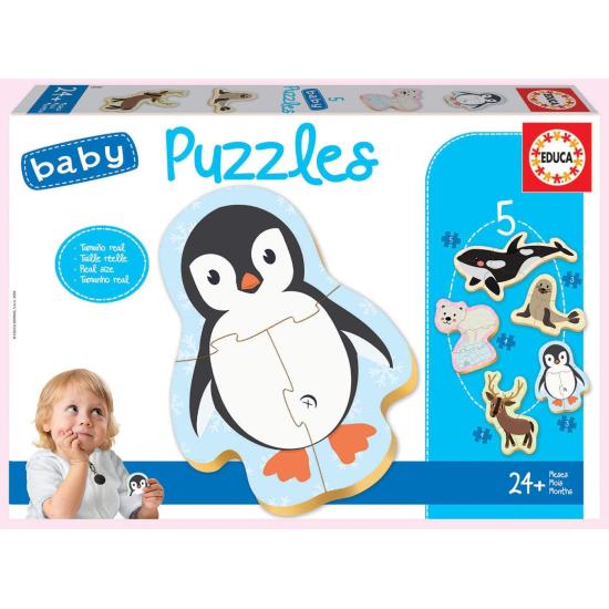 Puzzles Baby Educa Animales Polares