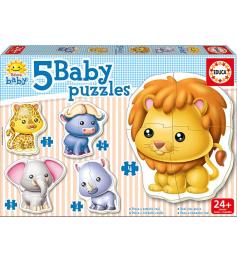 Puzzles Baby Educa Animales Salvajes
