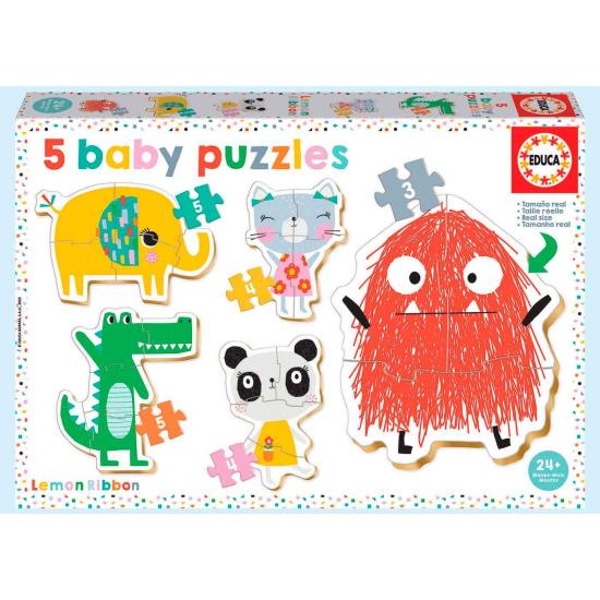 Puzzles Baby Educa Lemon Ribbon Puzzles Baby Educa Lemon Ribbon
