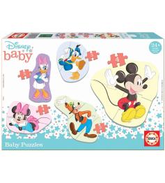 Puzzles Baby Educa Mickey y Amigos