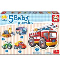 Baby Puzzles Vehículos