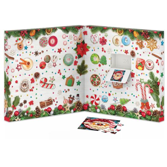 Calendario de Adviento Eurographics Delicias Navideñas 24 x 50P Calendario de Adviento Eurographics Delicias Navideñas 24 x 50P