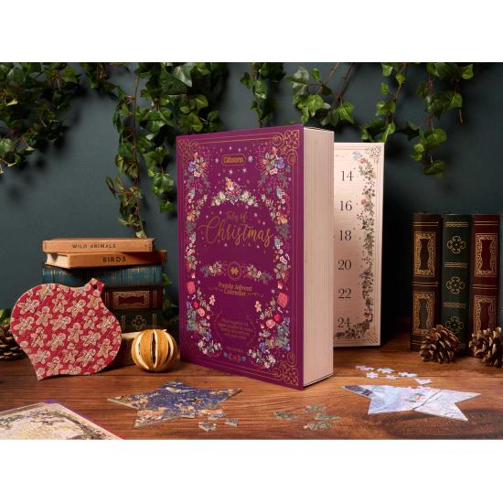 Calendario de Adviento Gibsons Cuentos de Navidad 24 minipuzzles