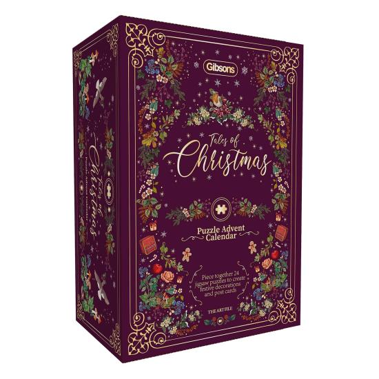 Calendario de Adviento Gibsons Cuentos de Navidad 24 minipuzzles