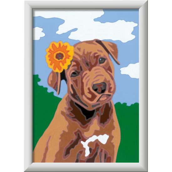 Creart Ravensburger Cachorro con Flor