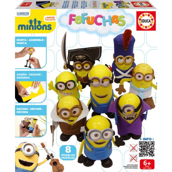 Juego Creativo Minions Mini Fofuchas Set de 8 Juego Creativo Minions Mini Fofuchas Set de 8