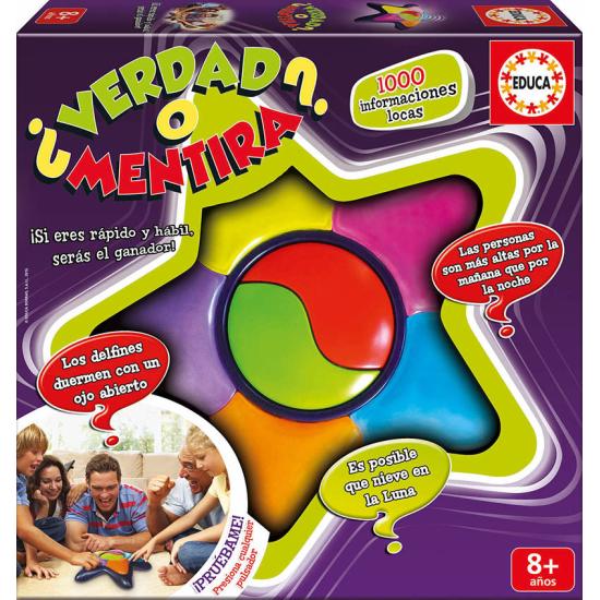 Juego de Mesa Educa Verdad o Mentira