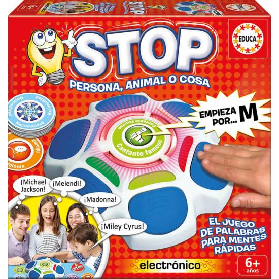 Juego Educa Stop Persona, Animal o Cosa
