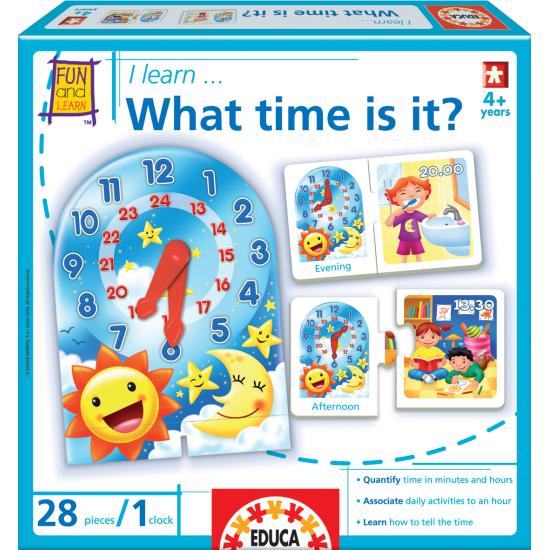 Juego Educativo Educa What Time Is it?