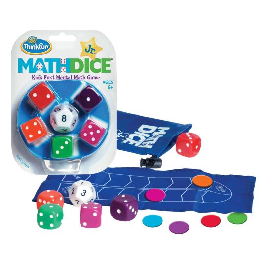 Juego Educativo Think Fun Math Dice Junior Juego Educativo Think Fun Math Dice Junior