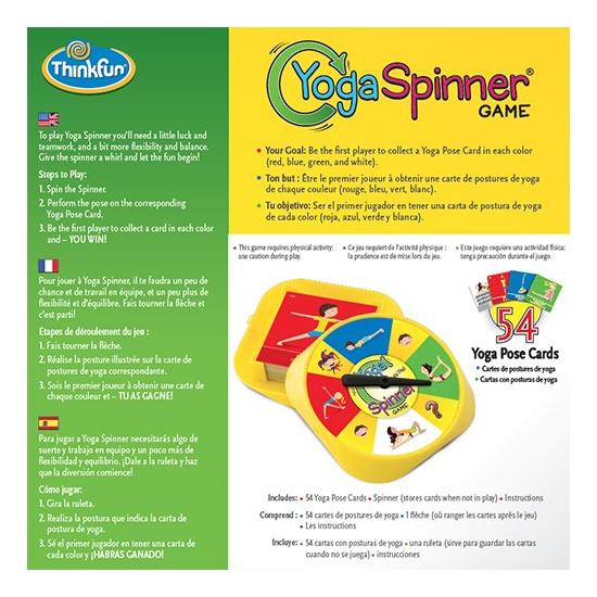 Juego Educativo Think Fun Yoga Spinner Juego Educativo Think Fun Yoga Spinner