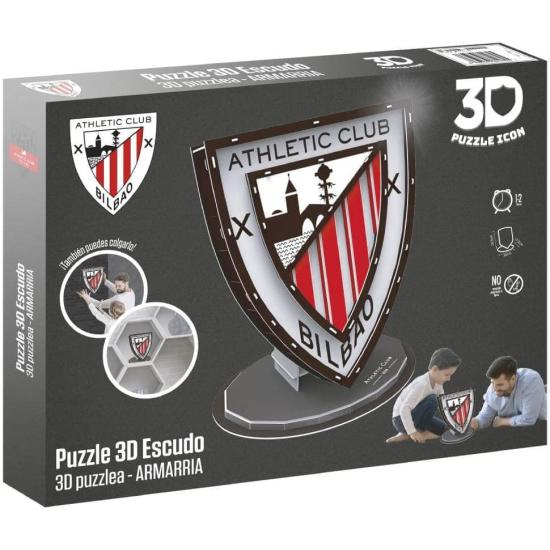 Puzzle 3D Escudo Athletic Club de Bilbao Puzzle 3D Escudo Athletic Club de Bilbao