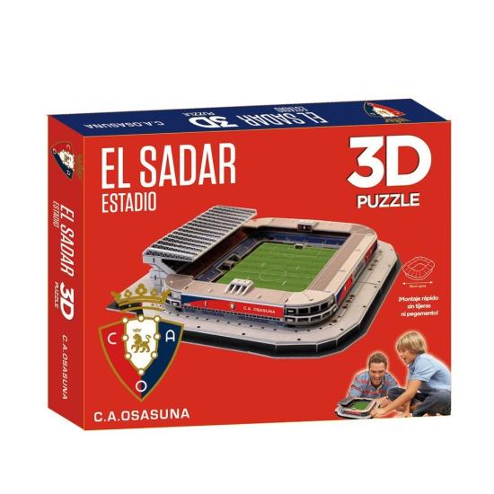Puzzle 3D Estadio El Sadar C.A Osasuna