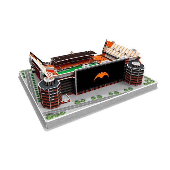 Puzzle 3D Estadio Mestalla Valencia CF con Luz