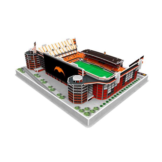Puzzle 3D Estadio Mestalla Valencia CF con Luz