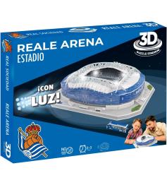 Puzzle 3D Estadio Reale Arena Real Sociedad con Luz