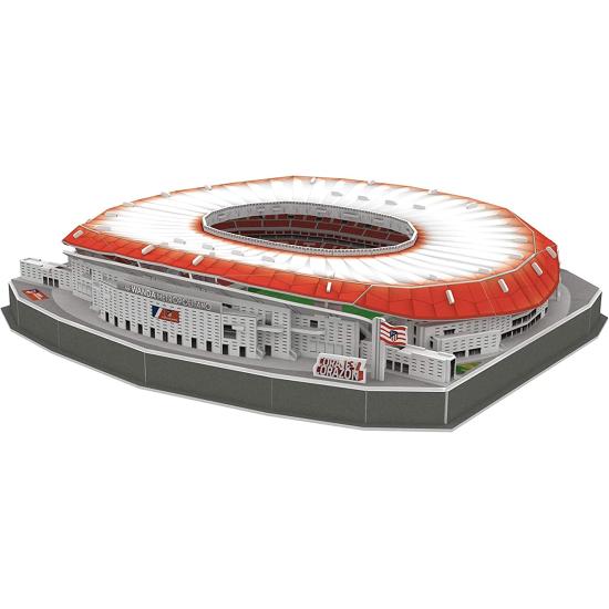 Puzzle 3D Estadio Wanda Metropolitano Atlético de Madrid con Luz Puzzle 3D Estadio Wanda Metropolitano Atlético de Madrid con Luz