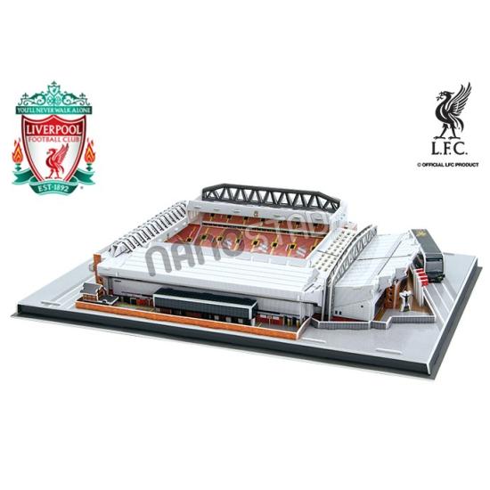 Puzzle 3D Nanostad Estadio Anfield, Liverpool FC de 165 Piezas