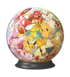 Puzzle 3D Ravensburger Bola Pokemon 2 de 72 Pzs