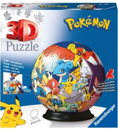 Puzzle 3D Ravensburger Bola Pokemon de 72 Pzs
