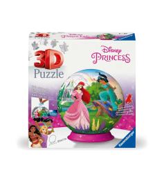 Puzzle 3D Ravensburger Bola Princesas Disney de 72 Pzs