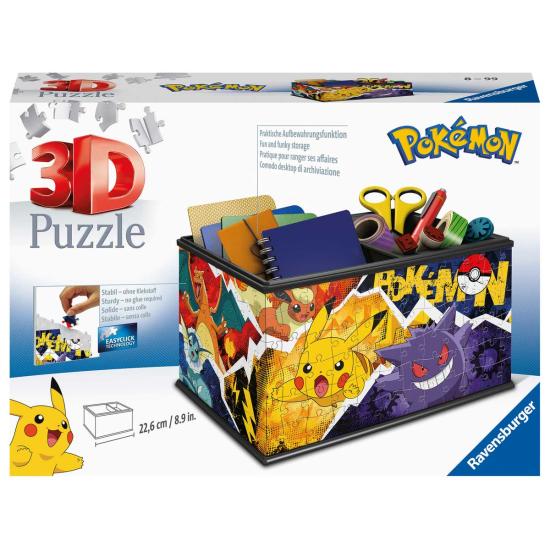 Puzzle 3D Ravensburger Caja Pokemon de 223 Pzs