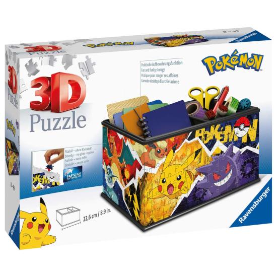 Puzzle 3D Ravensburger Caja Pokemon de 223 Pzs