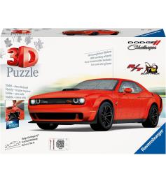 Puzzle 3D Ravensburger Dodge Challenger Rojo 165 Pzs