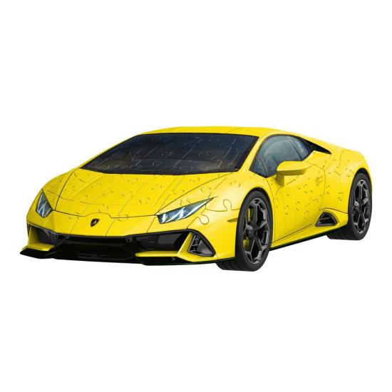 Puzzle 3D Ravensburger Lamborghini Huracan Evo Amarillo 108 Pzs