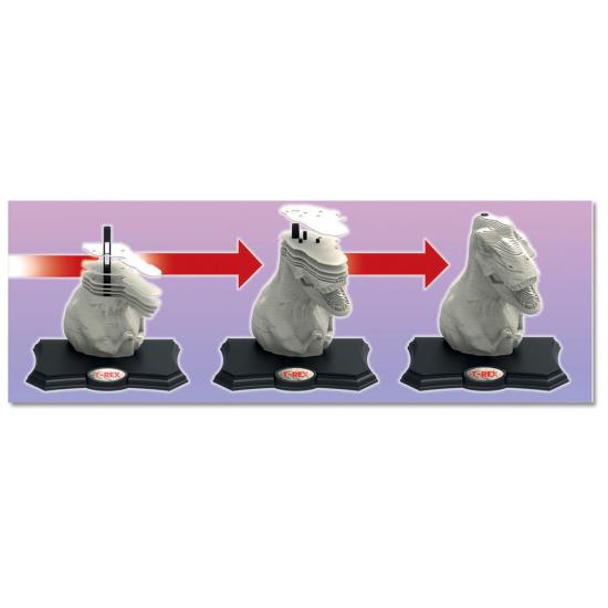 Puzzle 3D Sculpture Color T-Rex de 160 Piezas