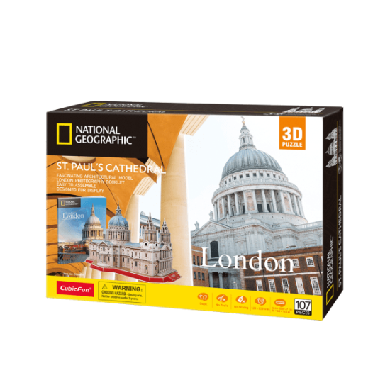Puzzle 3D World Brands Catedral de St Paul (National Geographic Puzzle 3D World Brands Catedral de St Paul (National Geographic
