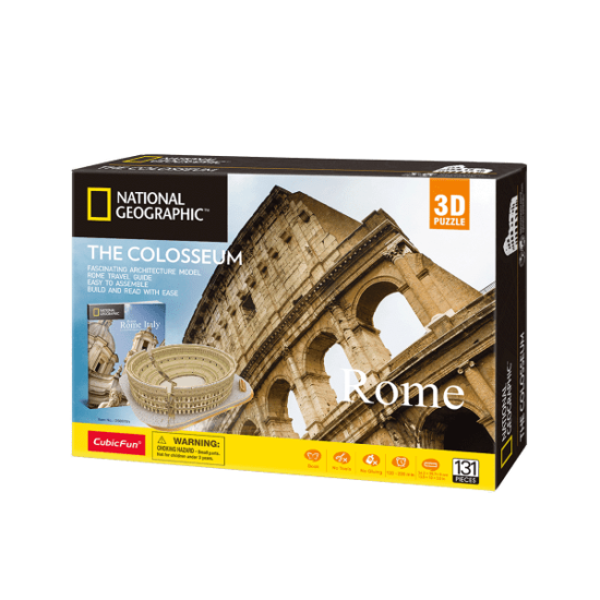 Puzzle 3D World Brands Coliseo (National Geographic)