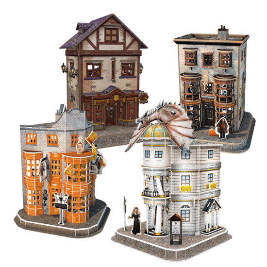 Puzzle 3D World Brands Harry Potter Callejón Diagón