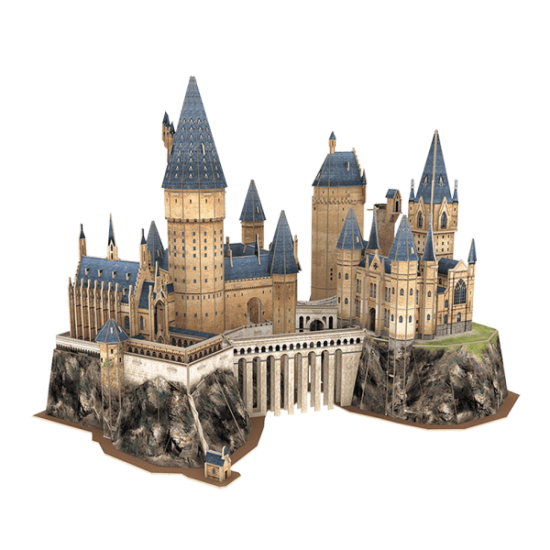 Puzzle 3D World Brands Harry Potter Castillo de Hogwarts