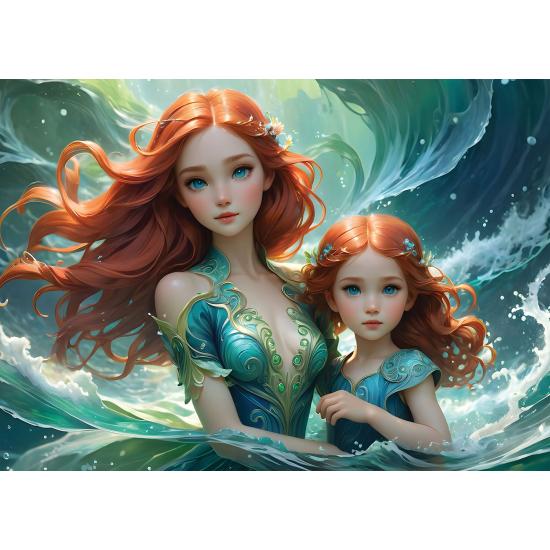 Puzzle Alipson Agua y Fuego de 2x500 Piezas Puzzle Alipson Agua y Fuego de 2x500 Piezas