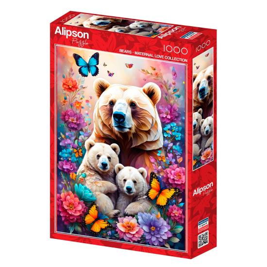 Puzzle Alipson Amor Maternal Osos de 1000 Piezas Puzzle Alipson Amor Maternal Osos de 1000 Piezas
