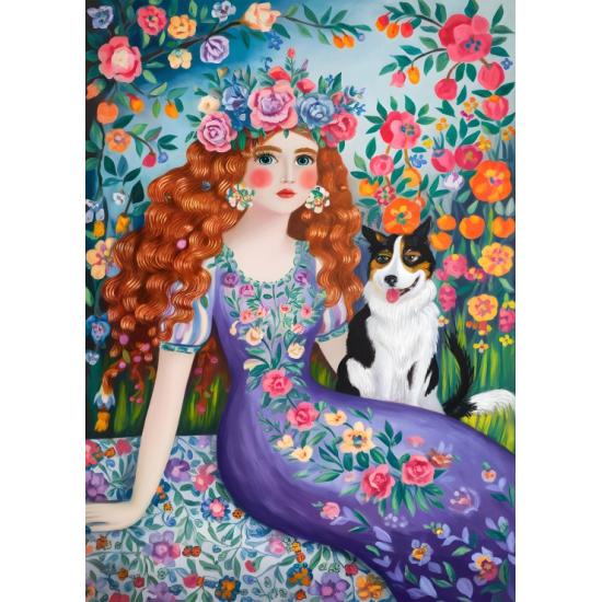 Puzzle Alipson Belleza Bohemia de 500 Piezas