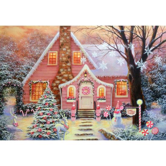 Puzzle Alipson Cabaña de Ciruelas Dulces de 1000 Piezas Puzzle Alipson Cabaña de Ciruelas Dulces de 1000 Piezas