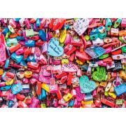 Puzzle Alipson Candados de Amor de 1000 Piezas