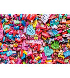 Puzzle Alipson Candados de Amor de 1000 Piezas