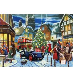 Puzzle Alipson Calles Navideñas de 1500 Piezas