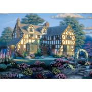 Puzzle Alipson Casa Estilo Tudor de 1000 Piezas