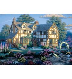 Puzzle Alipson Casa Estilo Tudor de 1000 Piezas