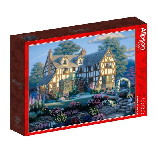 Puzzle Alipson Casa Estilo Tudor de 1000 Piezas Puzzle Alipson Casa Estilo Tudor de 1000 Piezas