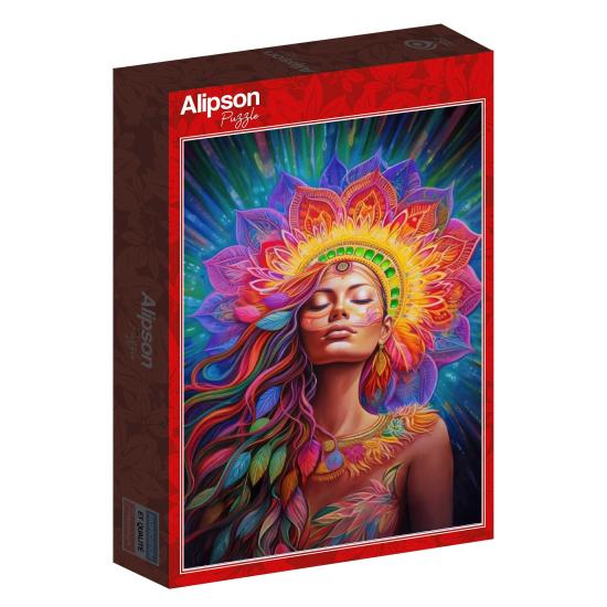 Puzzle Alipson Chamán Arcoíris de 1000 Piezas Puzzle Alipson Chamán Arcoíris de 1000 Piezas