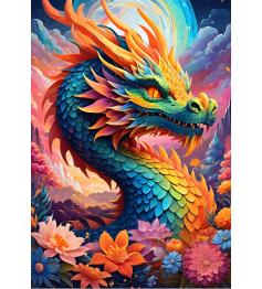 Puzzle Alipson Dragón Colorido de 1000 Piezas