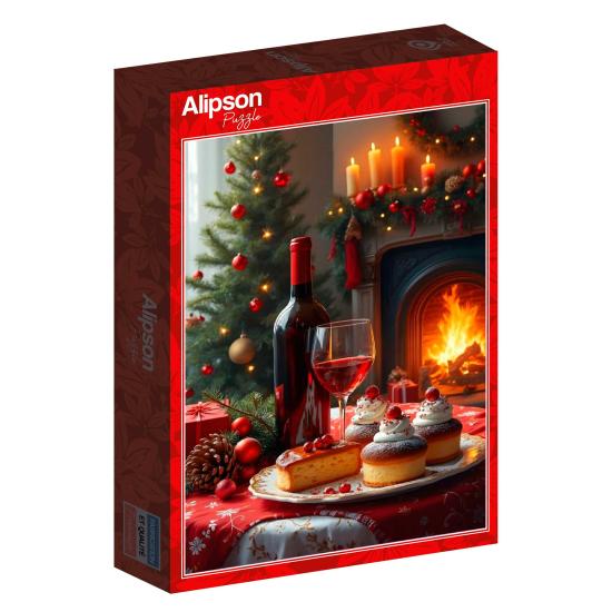 Puzzle Alipson Dulces Momentos Navideños de 500 Piezas