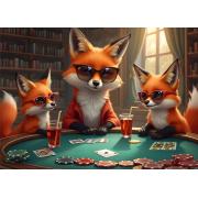 Puzzle Alipson Juego de Zorros de 500 Piezas